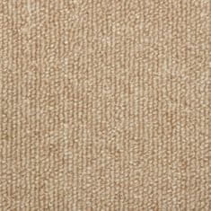 Greatstore Preproge za stopnice 10 kosov 65x25 cm taupe