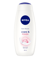 Nivea Care & Roses gel za prhanje, 500 ml