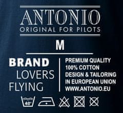 ANTONIO Majica z oznako letališki promet MARKING, XXL