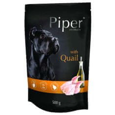 Piper ADULT 500g vrečka za pse s prepelico