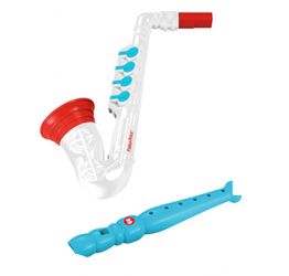 Fisher-Price glasbeni set, saksofon in flavta