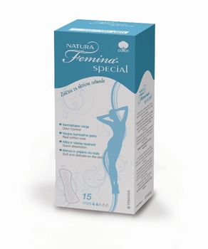  Tosama vložki Natura Femina Special Mini, 15 kosov 