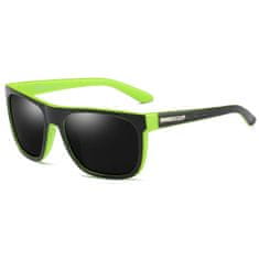 Dubery Newton 3 sončna očala, Black & Green / Black