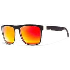 KDEAM Sunbury 18 sončna očala, Black & White / Red