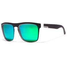 KDEAM Sunbury 19 sončna očala, Black & White / Green