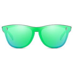 KDEAM Reston 6 sončna očala, Black / Green