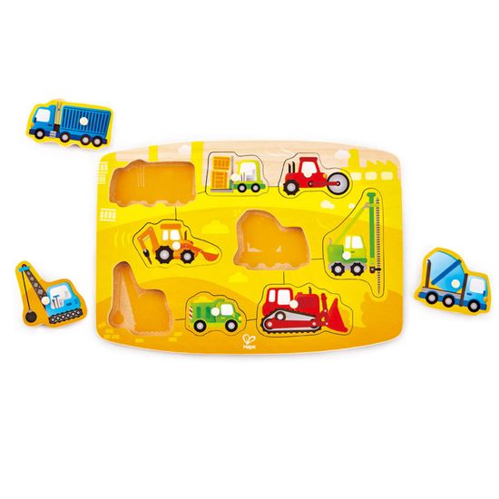 Hape puzzle delovna vozila