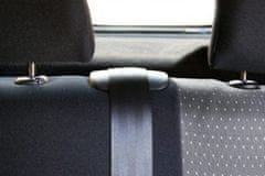 M.N.C. 1+1 prevleke za avto (sprednja sedeža) svetlo siv vzorec narejene v EU