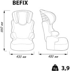 Nania Befix Linea avtosedež, moder