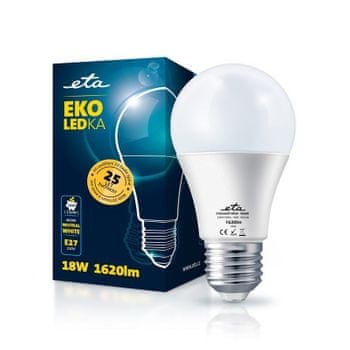  ETA LED žarnica, E27, 18 W, nevtralno bela 