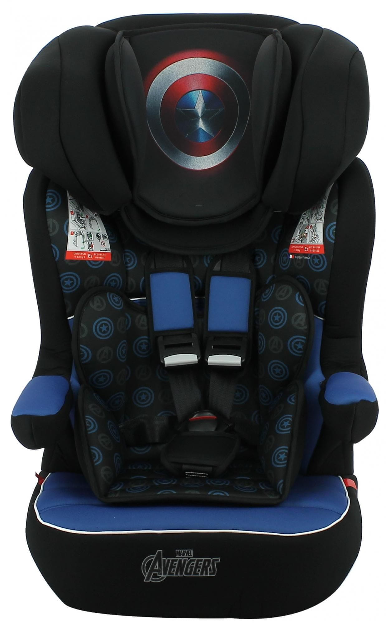 SIÈGE AUTO NANIA BELINE MARVEL SPIDERMAN 9-36 KG EN PROMOTION