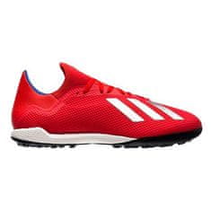 Adidas Nogometni čevlji X Tango 18.3 TF RED / WHITE, Moški BB9399 | BELA-RDEČA 43 1/3