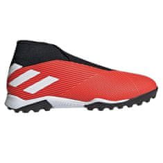 Adidas Nogometni čevlji NEMEZIZ 19.3 Čipkasto TURF RED / WHITE, Moški G54686 | BELA-RDEČA 42
