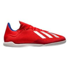 Adidas Notranji čevlji X Tango 18.3 Notranji IC RED / WHITE, Moški BB9392 | BELA-RDEČA 46