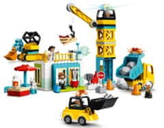 LEGO Duplo® 10933 Gradnja s stolpnim žerjavom