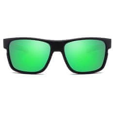 KDEAM Oxford 3 sončna očala, Black / Green
