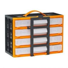 Handy Prenosni organizator za drobni elektromaterial s predalčki and 310 x 165 x 220 mm