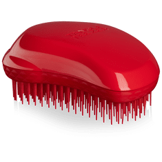 Tangle Teezer Thick & Curly krtača za česanje močnih, gostih in skodranih las, temno rdeča