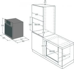 Gorenje BCS747S34X vgradna kombinirana parna pečica