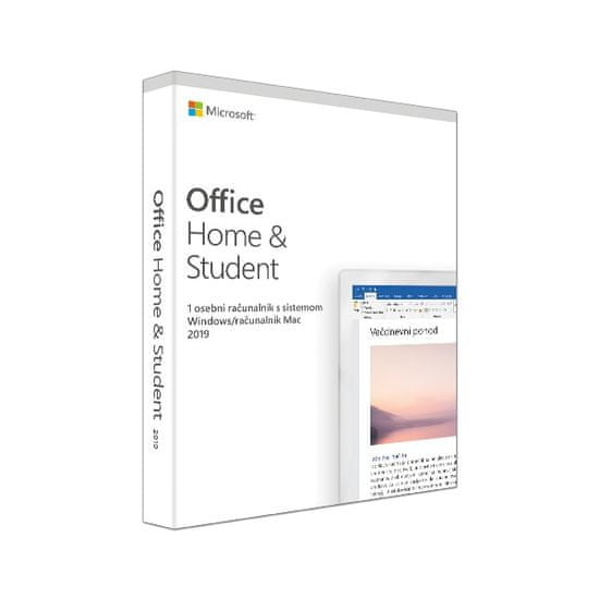 Microsoft Office Home & Student 2019, FPP, slovenski