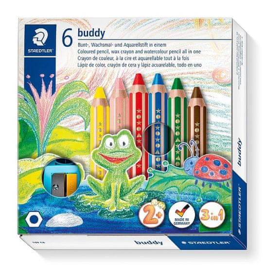 Staedtler barvice debele Buddy 6/1