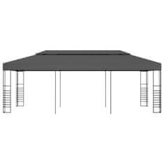 Vidaxl Paviljon šotor 3x6 m antraciten