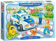 Castorland Puzzle Potovanje v šolo 30 kosov