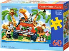 Castorland Puzzle Dobrote na safariju 60 kosov