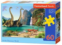 Castorland Puzzle Svet dinozavrov 60 kosov