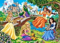 Castorland Puzzle Princeske na vrtu 180 kosov