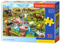 Castorland Puzzle Kmetija life 70 kosov