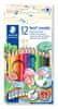 Staedtler barvice z radirko Noris Club ABS 12/1