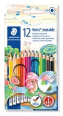 Staedtler barvice z radirko Noris Club ABS 12/1