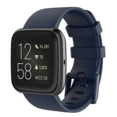 BStrap Silicone (Large) pašček za Fitbit Versa / Versa 2, dark blue