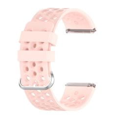 BStrap Silicone (Large) pašček za Fitbit Versa / Versa 2 Pole, sand pink