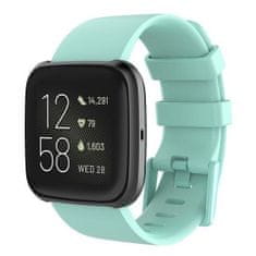 BStrap Silicone (Large) pašček za Fitbit Versa / Versa 2, light teal