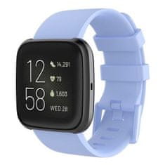 BStrap Silicone (Large) pašček za Fitbit Versa / Versa 2, Pastel blue