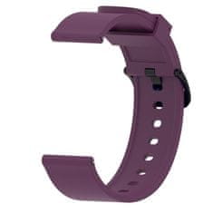 BStrap Silicone pašček za Xiaomi Amazfit GTS, dark purple