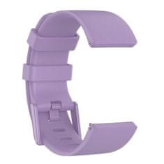 BStrap Silicone (Large) pašček za Fitbit Versa / Versa 2, Liac purple