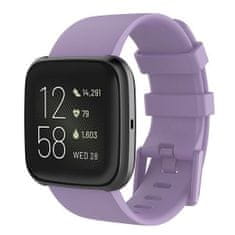 BStrap Silicone (Large) pašček za Fitbit Versa / Versa 2, Liac purple