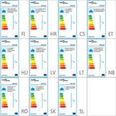 Vidaxl Viseča svetilka črna krogla 3 x E27 žarnice