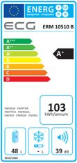 ECG ERM 10510 B mini hladilnik