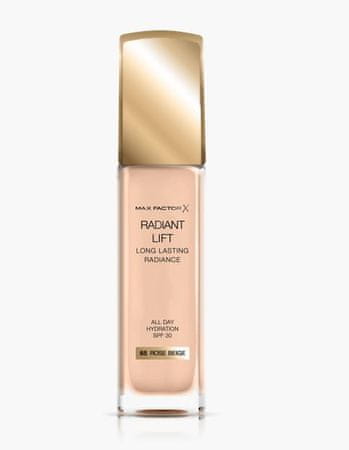 Max Factor Radiant Lift tekoča podlaga za obraz, 065 Rose Beige