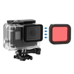 GoSport Komplet barvnih filtrov z vodoodpornim ohišjem za Hero 7/6/5 Black