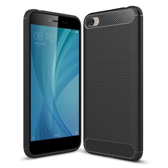 MG Silikonski ovitek Carbon Case Flexible TPU za Xiaomi Redmi Note 5A Črna