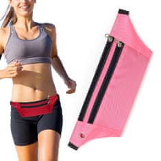 MG Ultimate Running Belt tekaški pas, roza