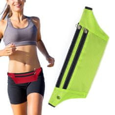 MG Ultimate Running Belt tekaški pas, zelena