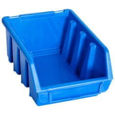 Vidaxl Zabojčki za shranjevanje 20 kosov modra plastika