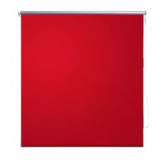 Vidaxl Roleta / Senčilo za Zatemnitev Oken 100 x 230 cm Rdeče Barve