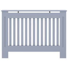 Greatstore Pokrov za radiator antraciten 112x19x81 cm mediapan